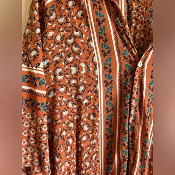 Roller Rabbit Naia Midi Shirtdress Coverup - Picture 11 of 13